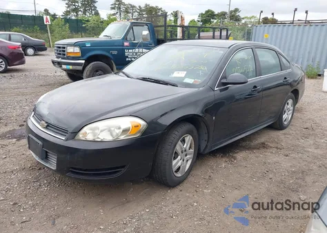 2010 Chevrolet Impala Ls из США, поврежденный, VIN 2G1WA5EN8A1114903